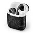 Black Marble Apple AirPods Skin