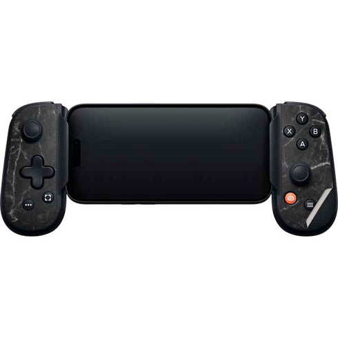 Black Marble Backbone One for iPhone Game Controller Skin