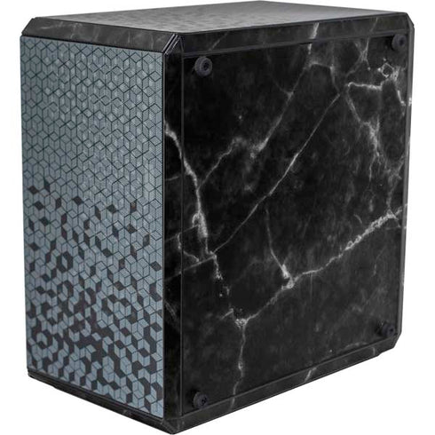 Black Marble Cooler Master MasterBox Q300L Mini Tower Skin