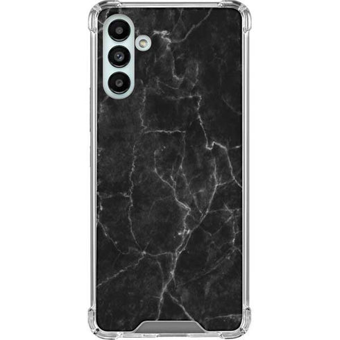 Black Marble Galaxy A13 5G Clear Case