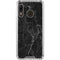 Black Marble Galaxy A30 Clear Case