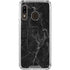 Black Marble Galaxy A30 Clear Case
