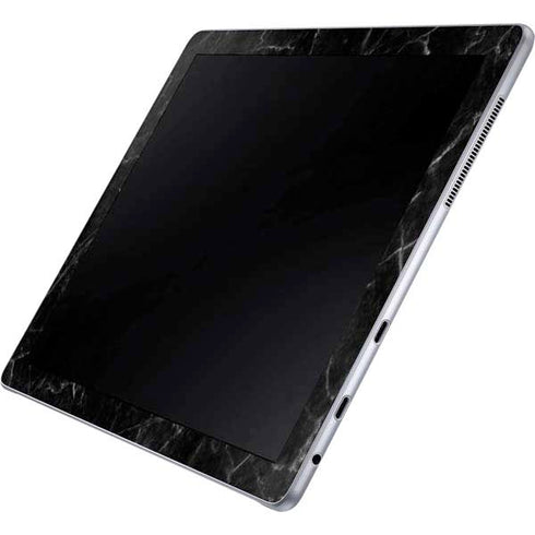 Black Marble Galaxy Book 12in Skin