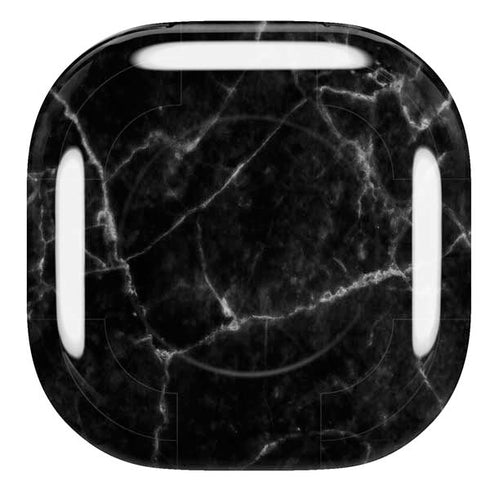 Black Marble Galaxy Buds Live Skin