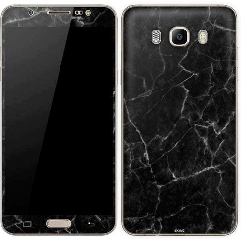 Black Marble Galaxy J7 Skin
