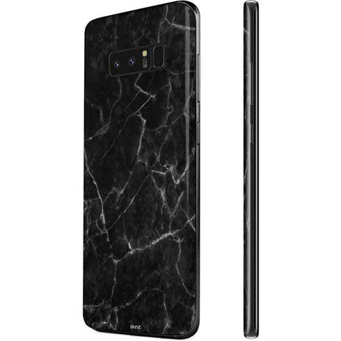 Black Marble Galaxy Note 8 Skin