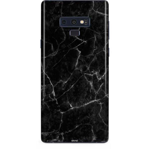 Black Marble Galaxy Note 9 Skin