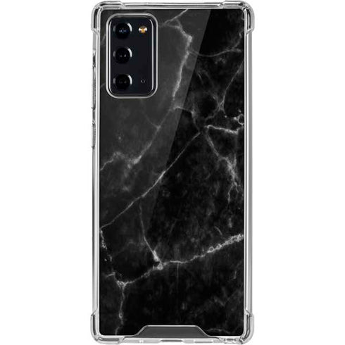 Black Marble Galaxy Note20 5G Clear Case
