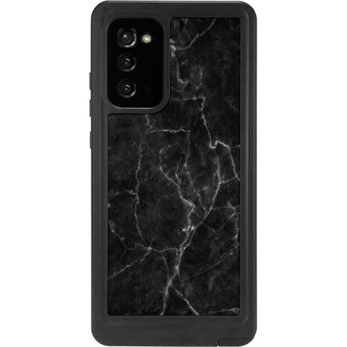 Black Marble Galaxy Note20 5G Waterproof Case