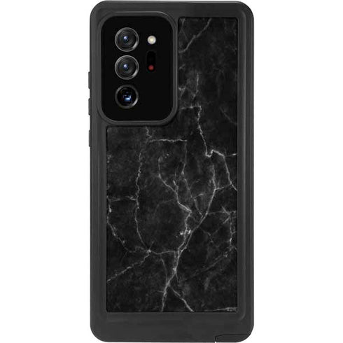 Black Marble Galaxy Note20 Ultra 5G Waterproof Case