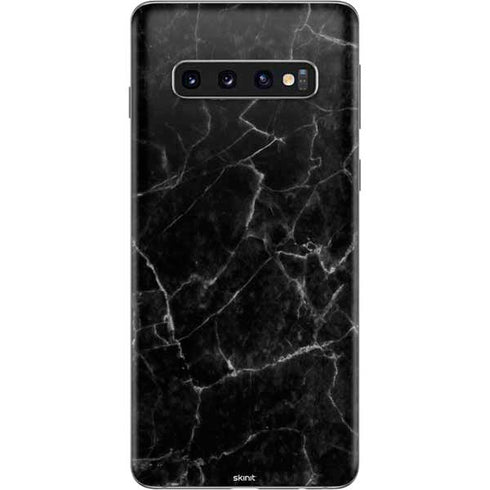 Black Marble Galaxy S10 Skin