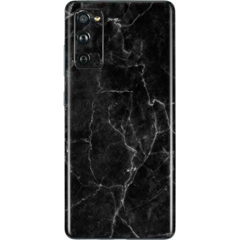 Black Marble Galaxy S20 Fan Edition Skin
