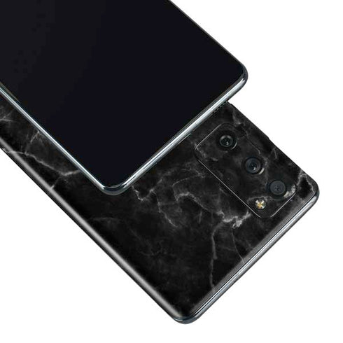 Black Marble Galaxy S20 Fan Edition Skin