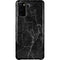Black Marble Galaxy S20 Lite Case