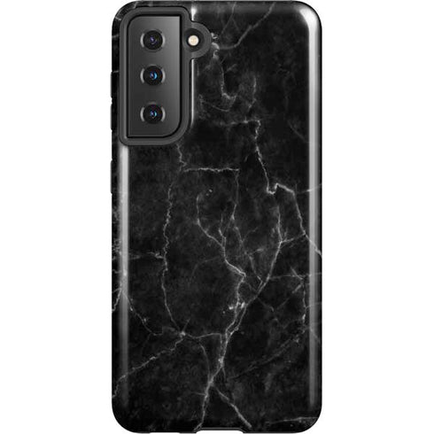 Black Marble Galaxy S21 5G Pro Case