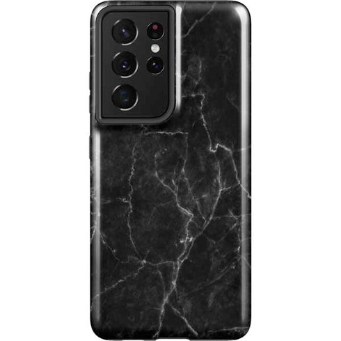 Black Marble Galaxy S21 Ultra 5G Pro Case
