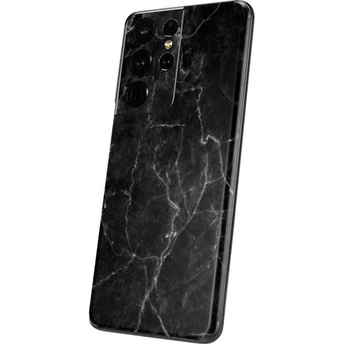 Black Marble Galaxy S21 Ultra 5G Skin