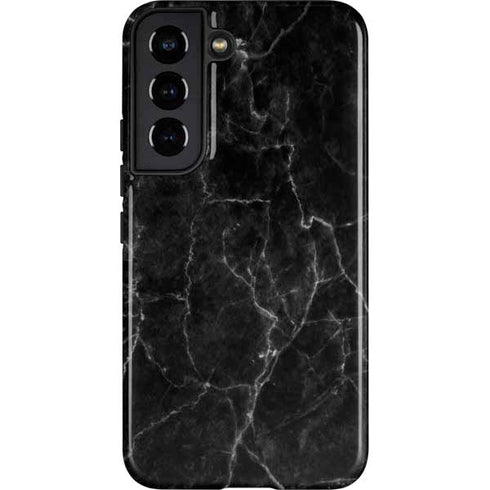 Black Marble Galaxy S22 Pro Case