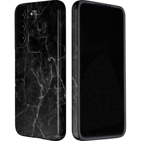 Black Marble Galaxy S22 Pro Case