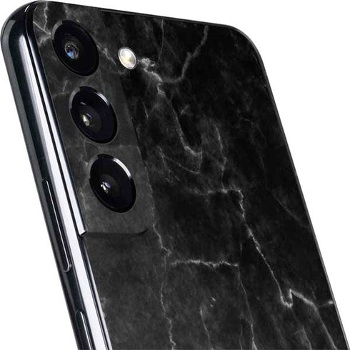 Black Marble Galaxy S22 Skin