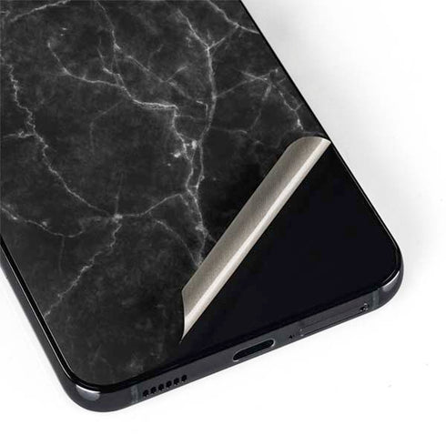 Black Marble Galaxy S22 Skin