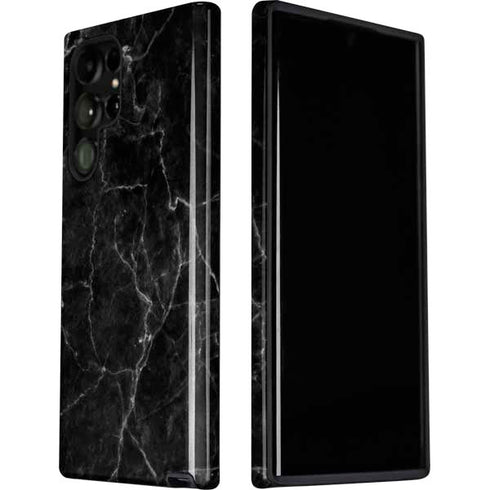 Black Marble Galaxy S22 Ultra Pro Case