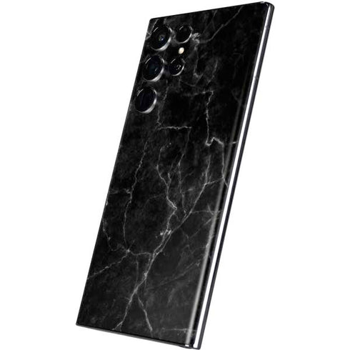Black Marble Galaxy S22 Ultra Skin