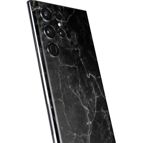 Black Marble Galaxy S22 Ultra Skin