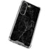 Black Marble Galaxy S23 Clear Case