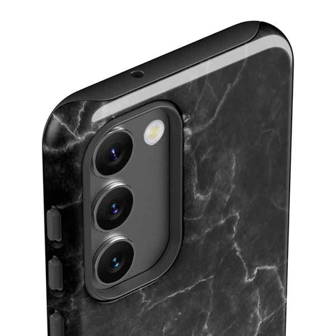 Black Marble Galaxy S23 Pro Case