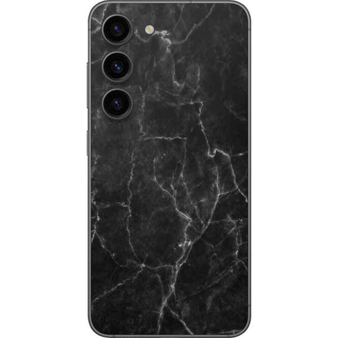 Black Marble Galaxy S23 Skin