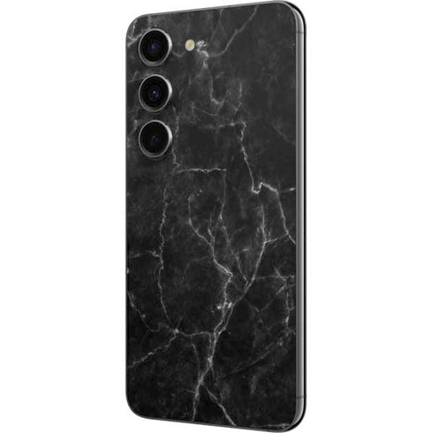 Black Marble Galaxy S23 Skin