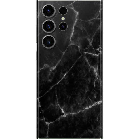 Black Marble Galaxy S23 Ultra Skin
