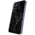 Black Marble Galaxy S24 Clear Case