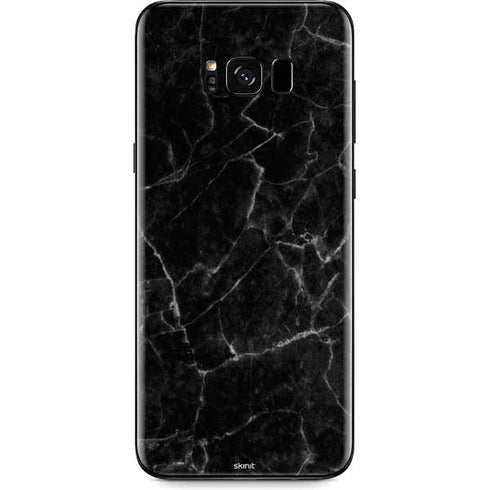 Black Marble Galaxy S8 Plus Skin