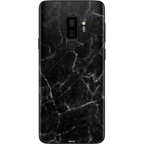 Black Marble Galaxy S9 Plus Skin