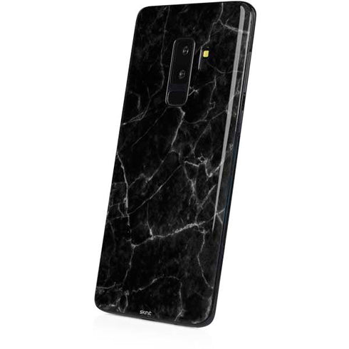 Black Marble Galaxy S9 Plus Skin