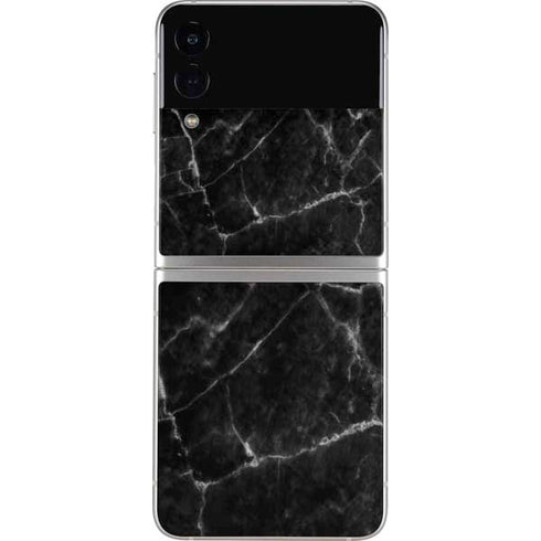 Black Marble Galaxy Z Flip3 5G Skin