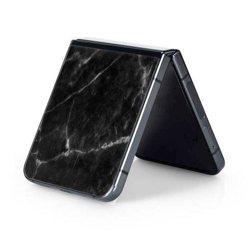 Black Marble Galaxy Z Flip5 5G Skin