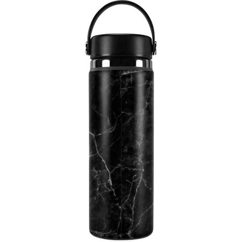 Black Marble Hydro Flask 20oz Wide Mouth Skin