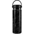 Black Marble Hydro Flask 20oz Wide Mouth Skin