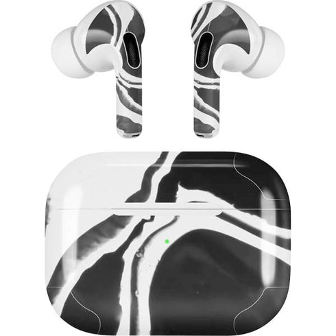 Black Marble Ink AirPods Pro 2nd Gen Skin
