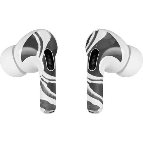 Black Marble Ink AirPods Pro 2nd Gen Skin