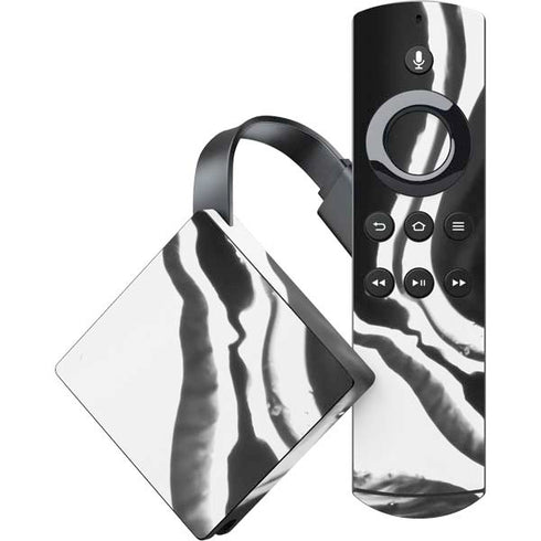 Black Marble Ink Amazon Fire TV Skin