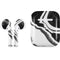 Black Marble Ink Apple AirPods 2 Skin