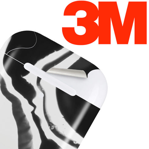 Black Marble Ink Apple AirPods 2 Skin