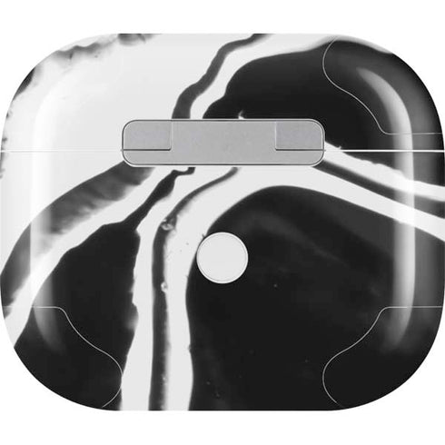Black Marble Ink Apple AirPods (3rd Gen 2021) Skin