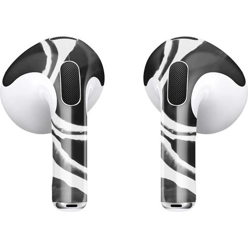 Black Marble Ink Apple AirPods (3rd Gen 2021) Skin
