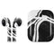 Black Marble Ink Apple AirPods Skin