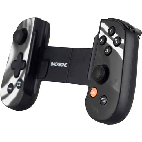 Black Marble Ink Backbone One for iPhone Game Controller Skin